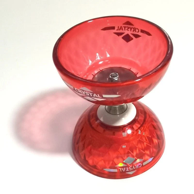 Set Diabolo Crystal Rouge - Roulement à billes