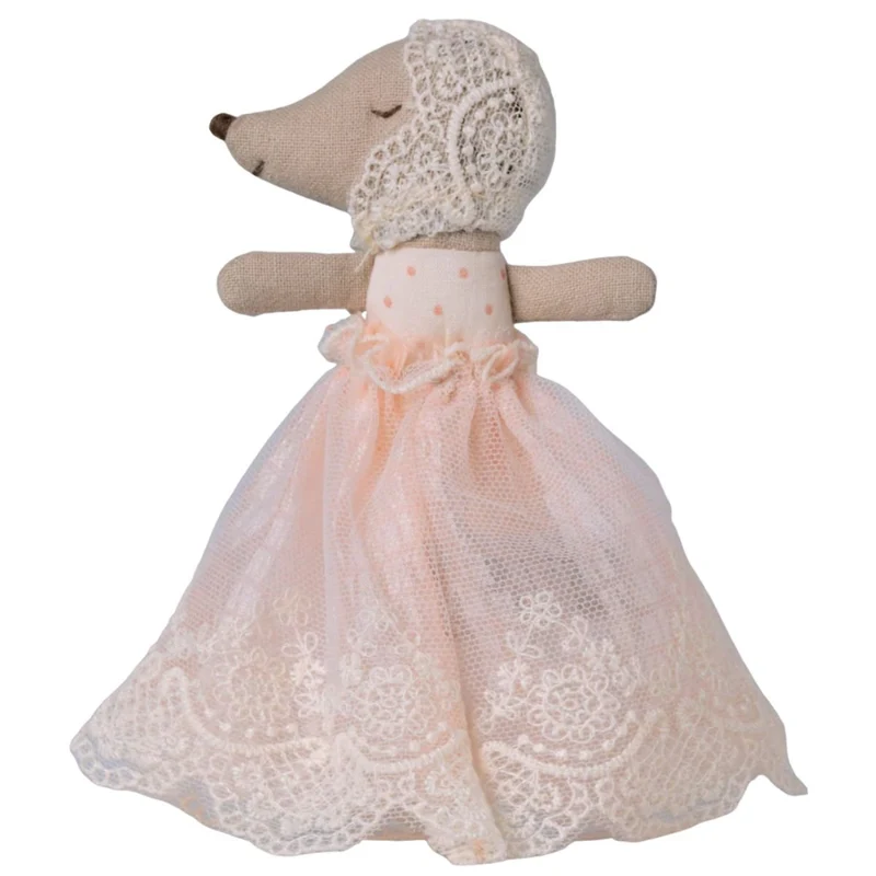 Bébé Souris En Robe - Poudre