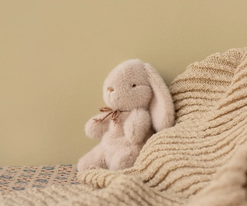 Œuf De Pâques & Peluche Lapin Poudre, Mini