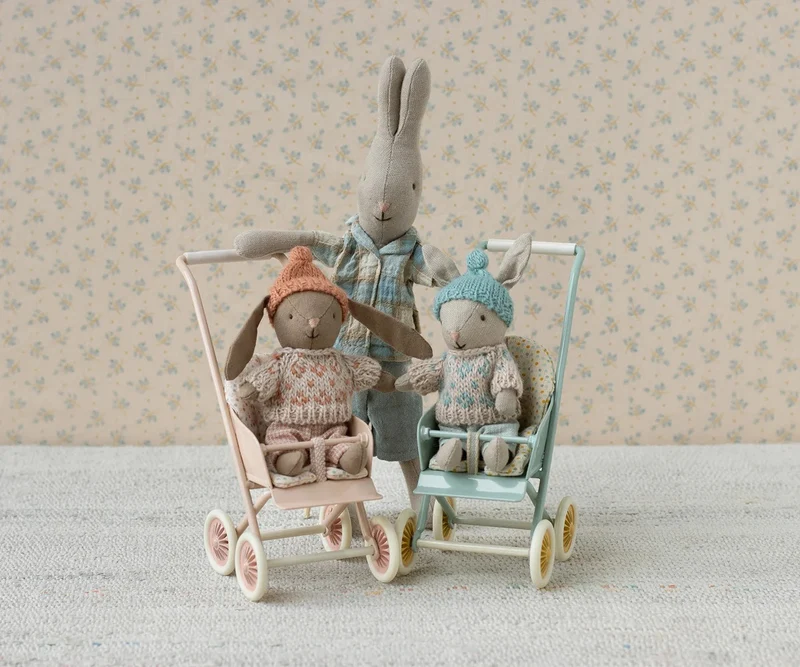 Lapin D'hiver, Micro - Marron Rose