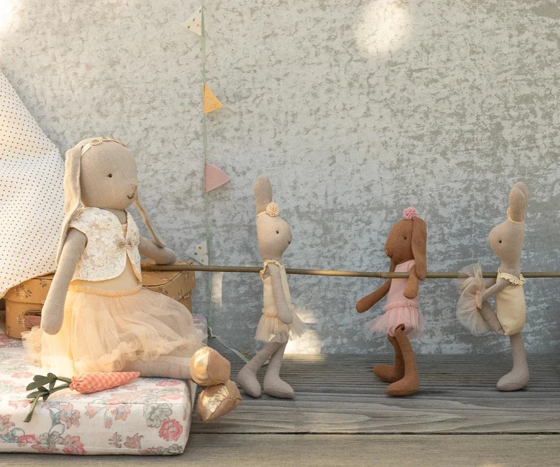 Lapin, Taille 1 Classique, Combinaison & Jupe De Ballet-Crème