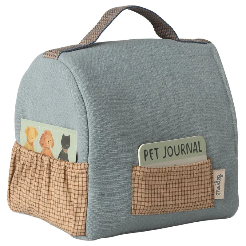 Niche Transportable, Petit - Bleu Poudré