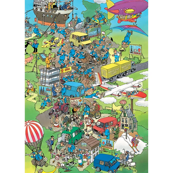JVH Oldtimers - Livraison chaotique, 1000 pièces