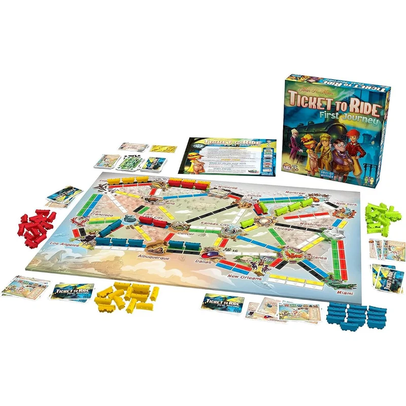 Les Aventuriers du Rail : Premier Voyage (FR-EN)