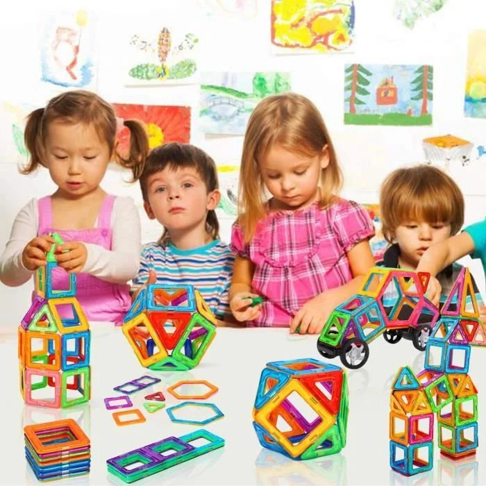 MagnaShape : Jeu de Construction Magnétique - Stimulez l'imagination!