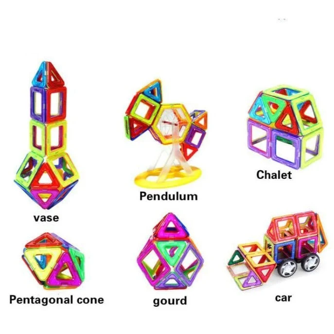 MagnaShape : Jeu de Construction Magnétique - Stimulez l'imagination!
