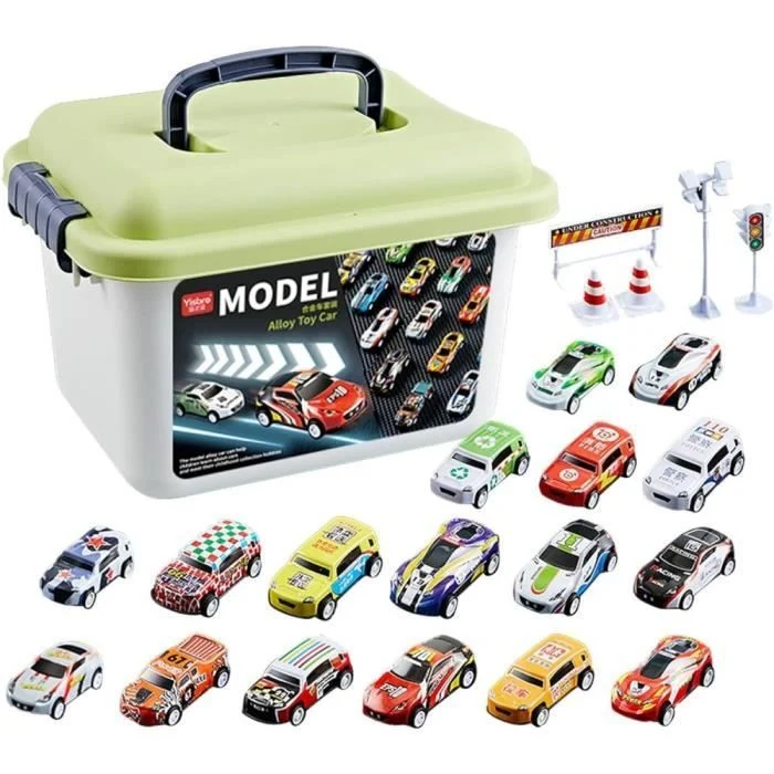 BoxCars: Collection de Voitures En Alliage pour Enfants.