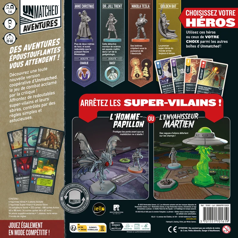 Unmatched Aventures: Chroniques Inouïes