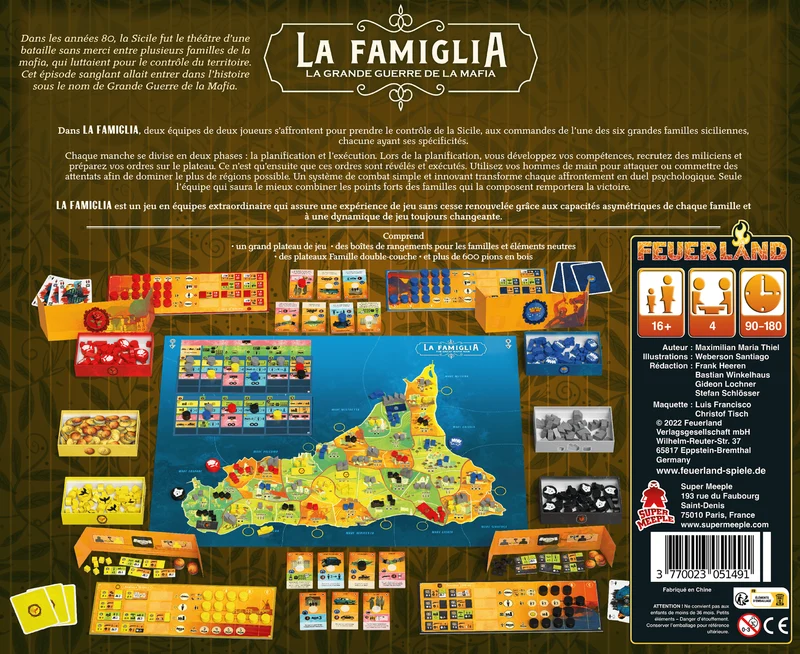 La Famiglia: La Grande Guerre de la Mafia