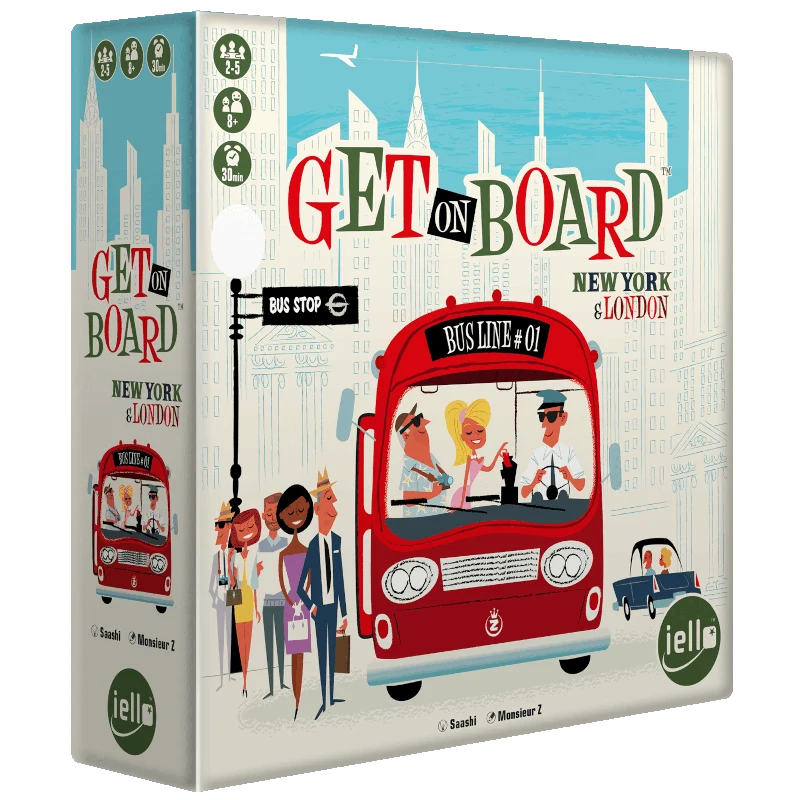 Get on Board: New York & London