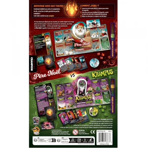 Dice Throne: Père Noël vs Krampus