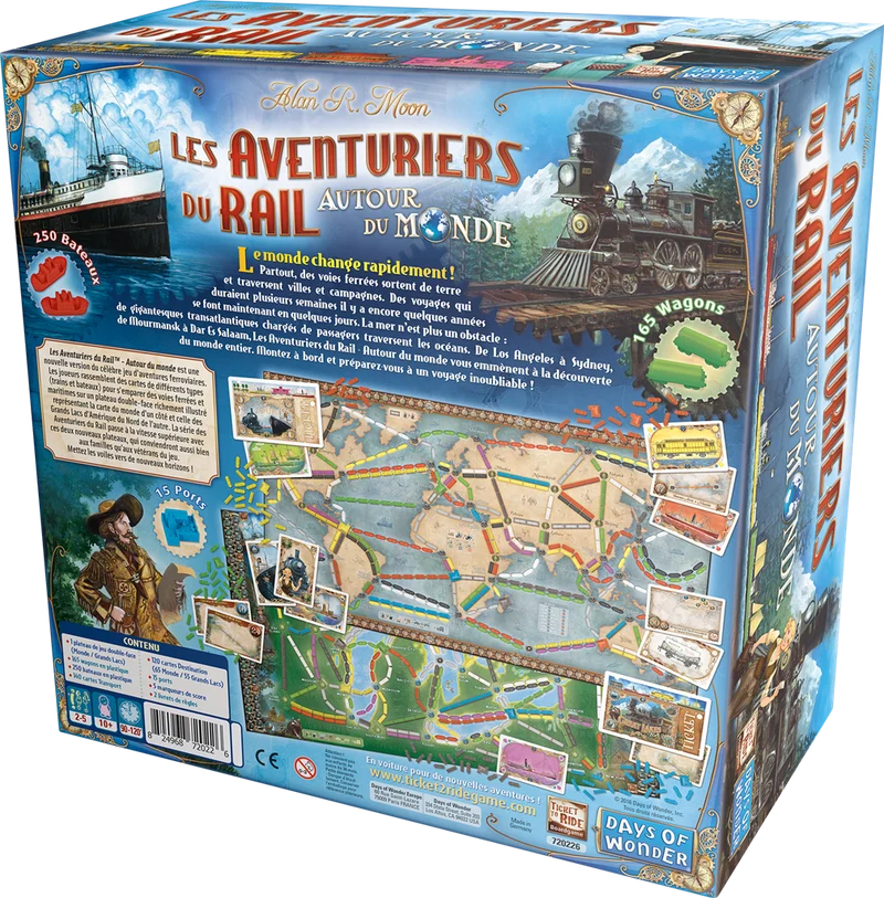 Les aventuriers du Rails Autour du Monde