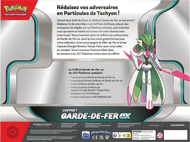 Pokemon Coffret Garde-de-Fer EX