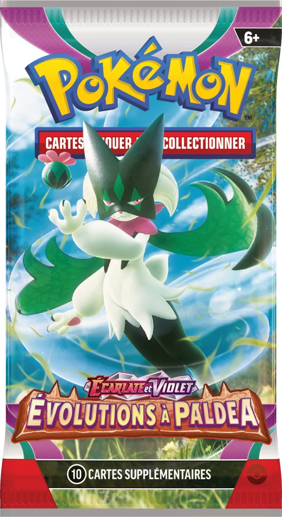 Pokemon Booster Evolutions à Paldea EV02