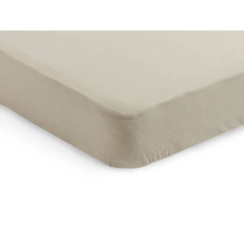 Drap house lit bébé 60x120cm Nougat