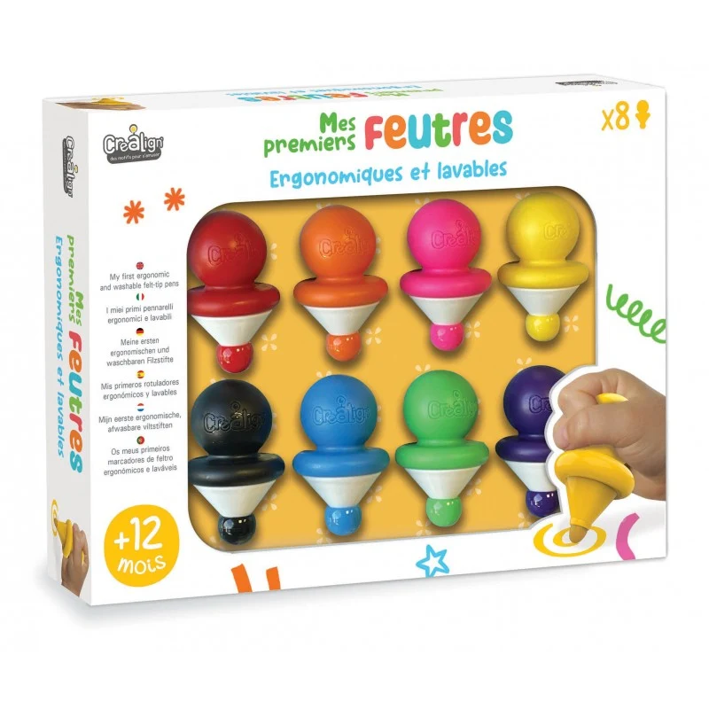 Mes premiers feutres bebe x8 - Crealign