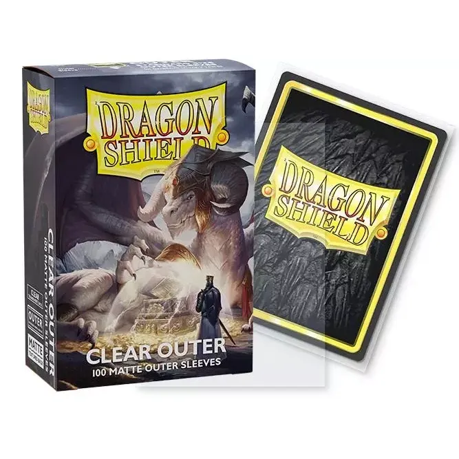 Outer Sleeves Dragon Shield - transparent - Boîte de 100