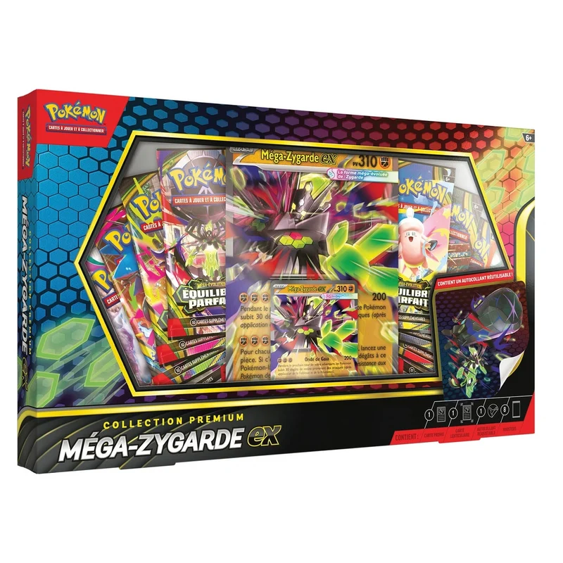 Pokémon ME 3 - Equilibre Parfait - Coffret Premium Méga-Zygarde EX