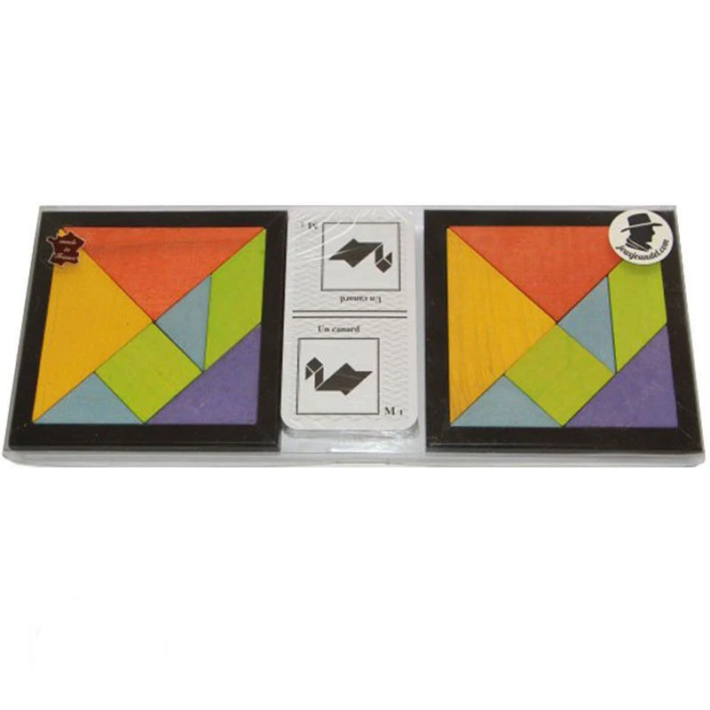 Tangram Speed Bois - 2 joueurs
