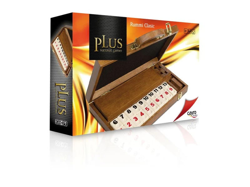 Rummy mallette - Bois foncé