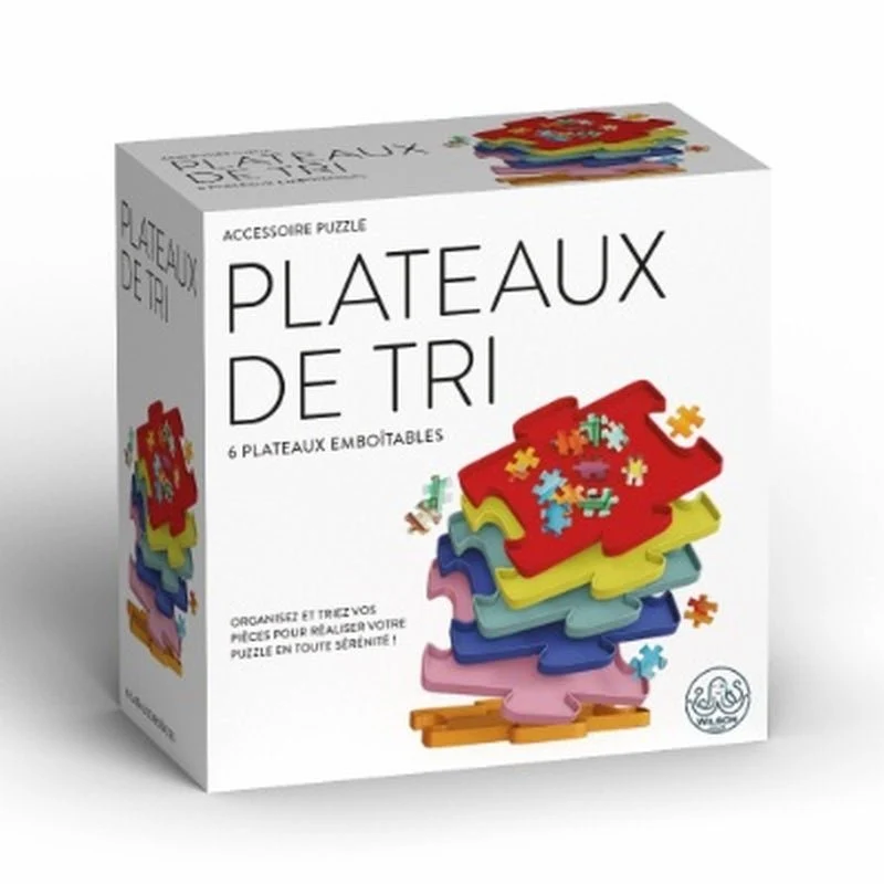 Plateaux de tri pour puzzle