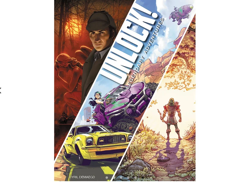 Unlock ! - Legendary Adventures