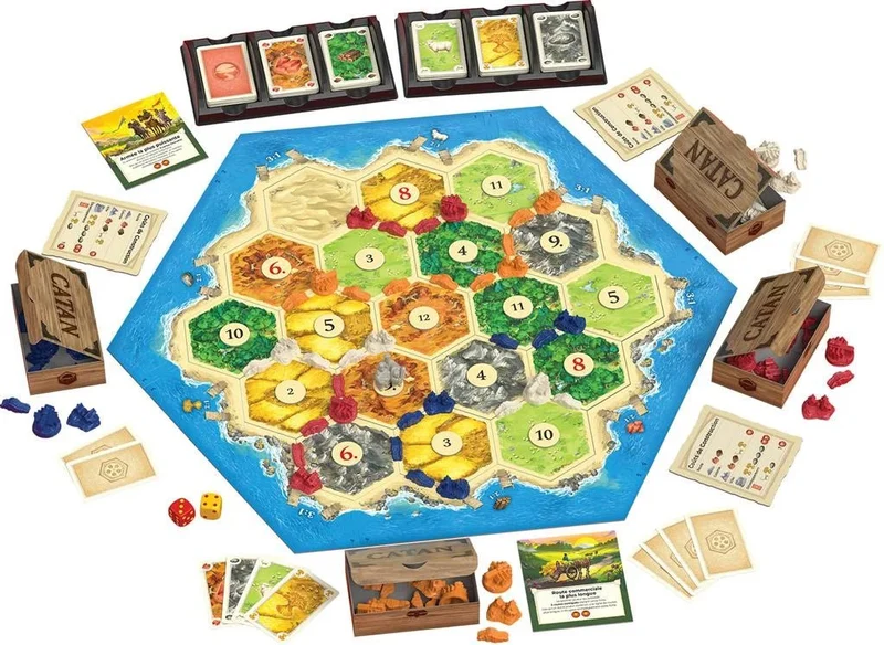 Catan extension - Barbares et marchands