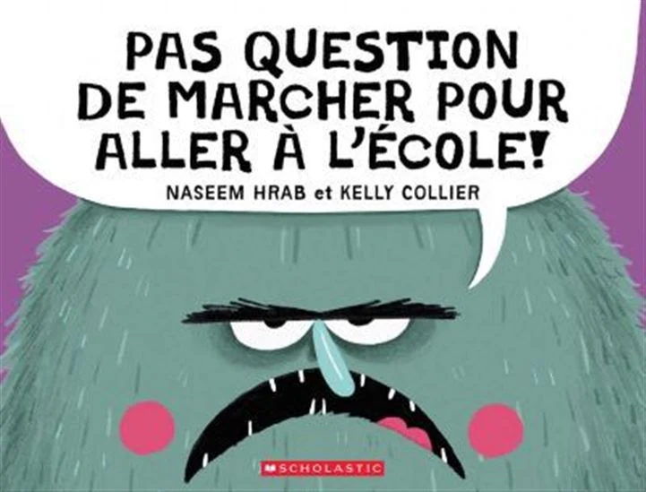 Pas question de marcher pour aller à l'école !