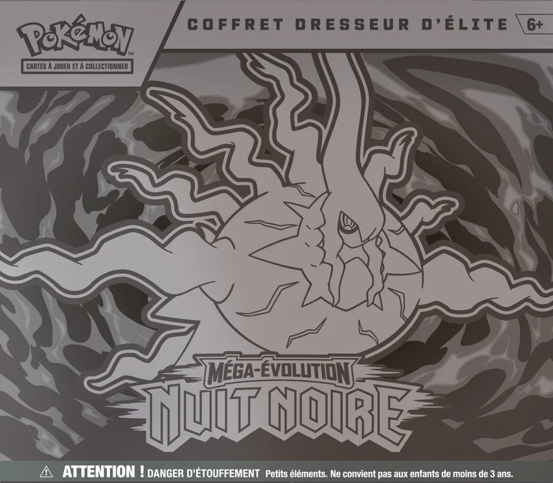 Pokémon Coffret dresseur d'élite ME05 nuit noire F