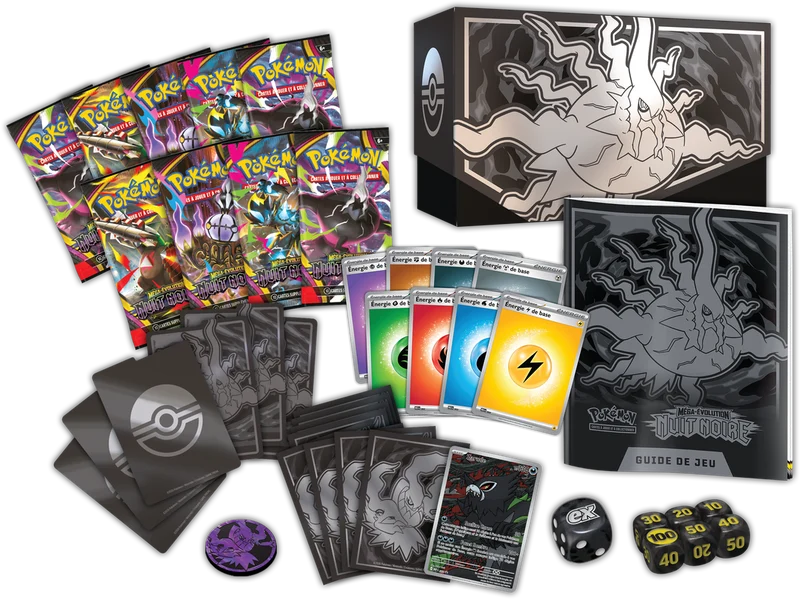 Pokémon Coffret dresseur d'élite ME05 nuit noire F