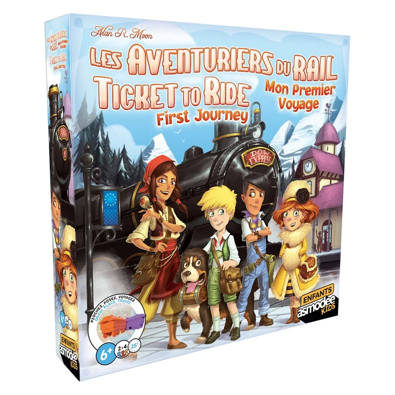 Aventuriers du Rail : Pr. Voyage Europe (FR-EN)