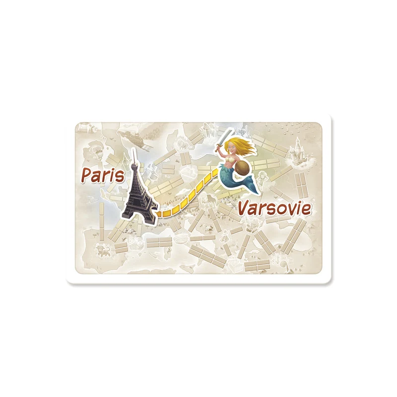 Aventuriers du Rail : Pr. Voyage Europe (FR-EN)