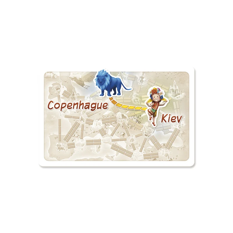 Aventuriers du Rail : Pr. Voyage Europe (FR-EN)