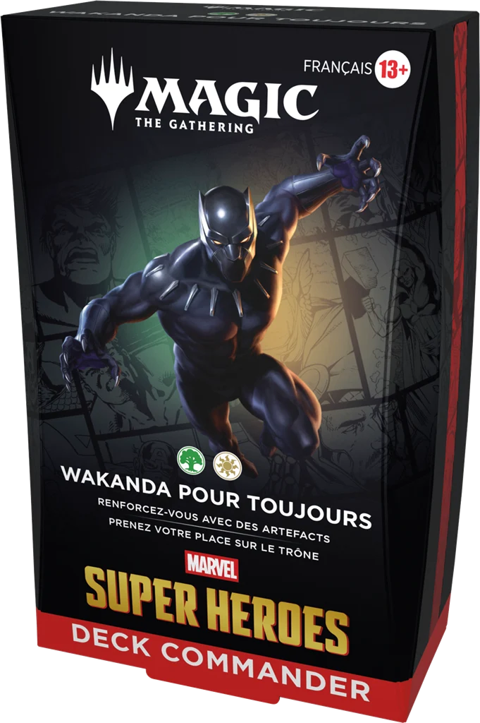 Magic - Deck Commander Marvel - FR - Wakanda Pour Toujours