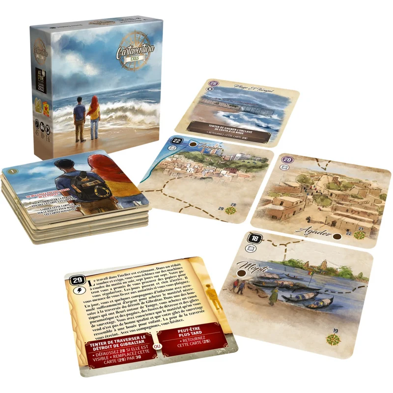 Cartaventura : Exils