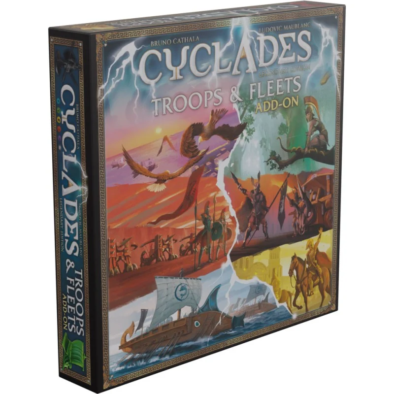 Cyclades : Troupes et Flottes (Extension)