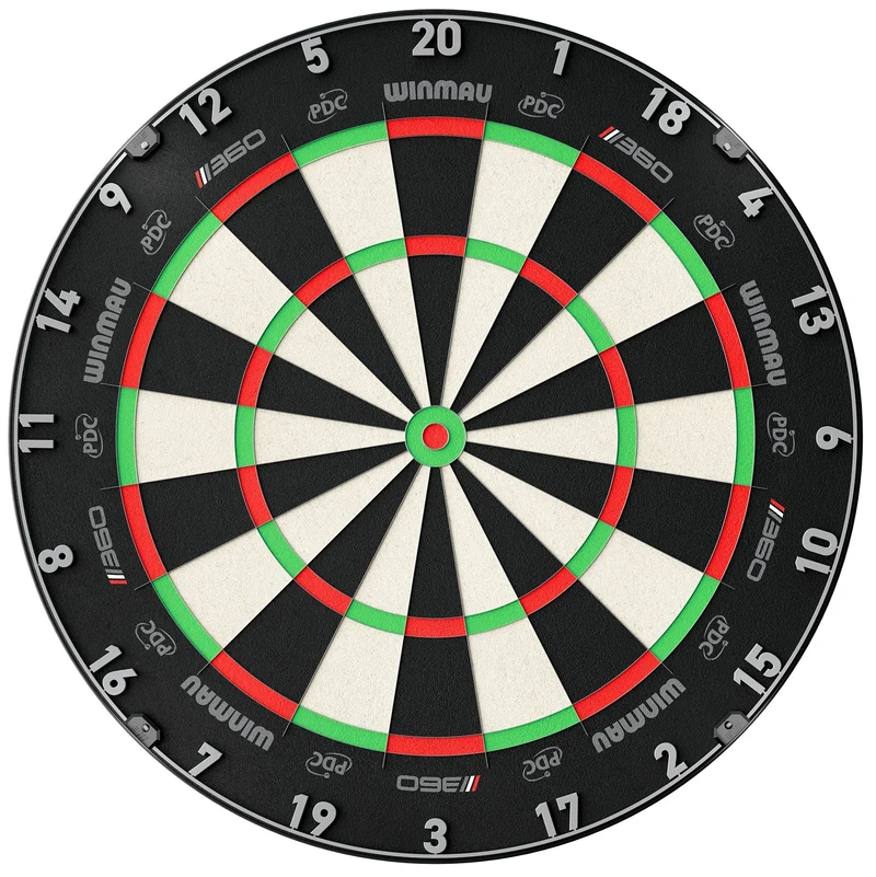 Cible fléchettes professionnelle - Winmau Blade 360 Triple Core - Officielle PDC