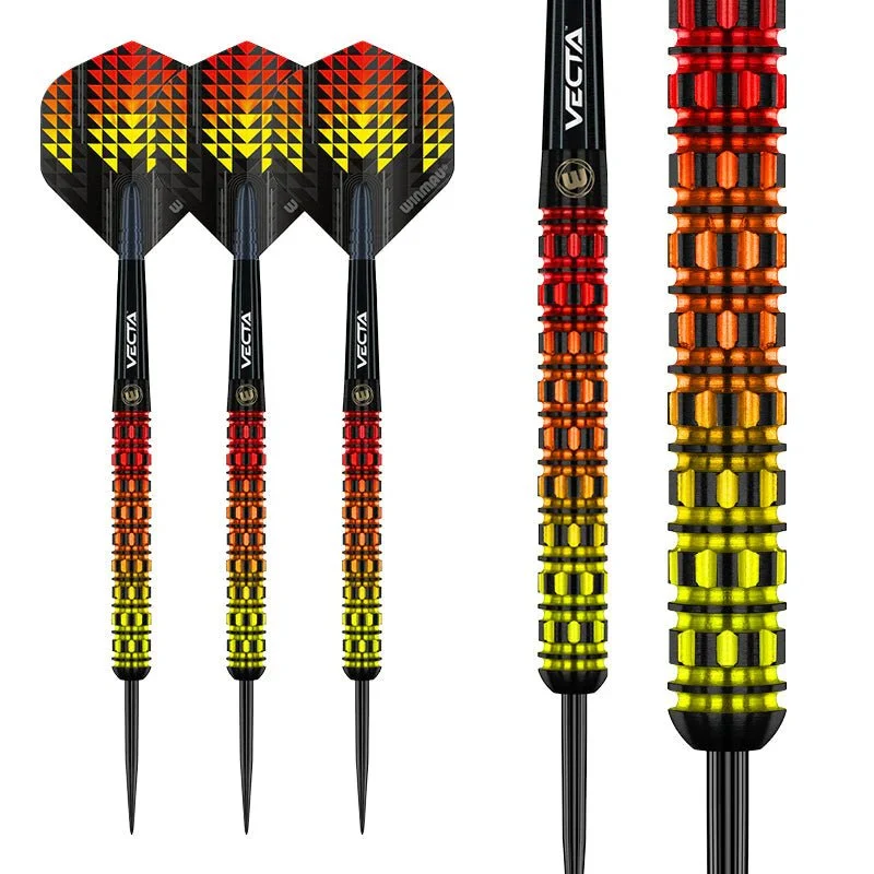 Fléchettes 90% Tungstène - Firestorm Flame - Winmau