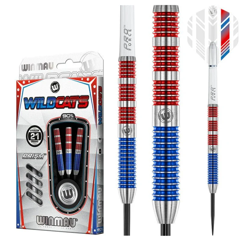 Fléchettes 90% Tungstène - Wildcats - Winmau