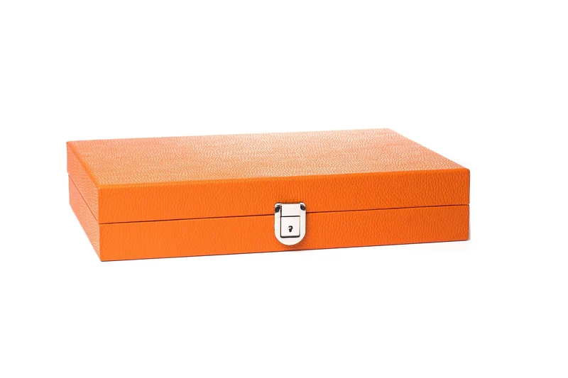 Backgammon Hector Saxe - Buffle Orange - Moyen