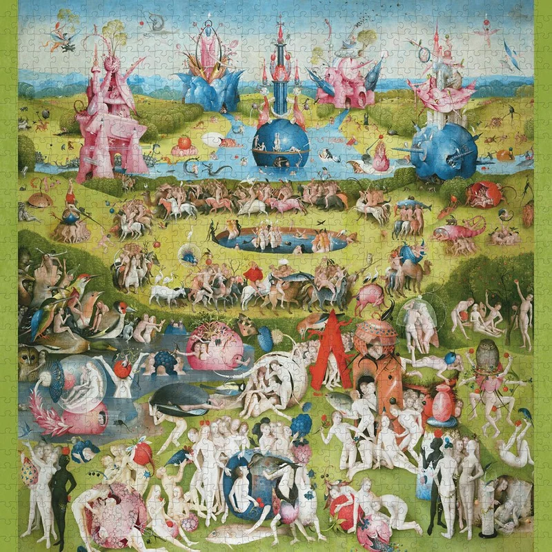 Puzzle Pomegranate - 1000 p - Le jardin des délices - Bosch
