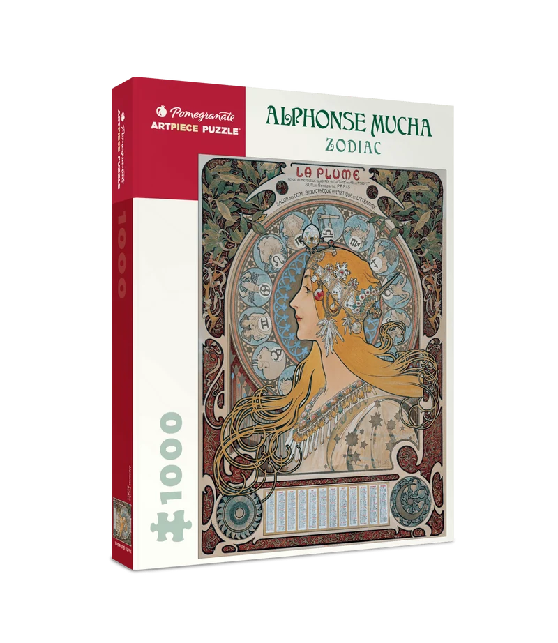 Puzzle Pomegranate - 1000 p - Zodiac - Alphonse Mucha