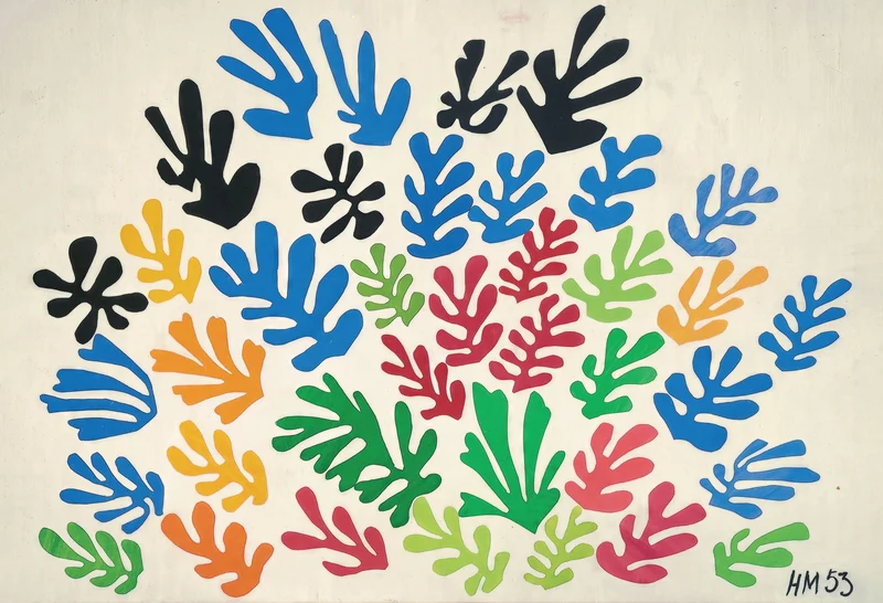 Puzzle MW - 12 p - La gerbe - Henri Matisse