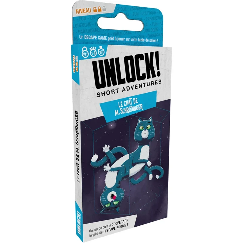 Unlock Short Adv Le chat de M.Schrödinger