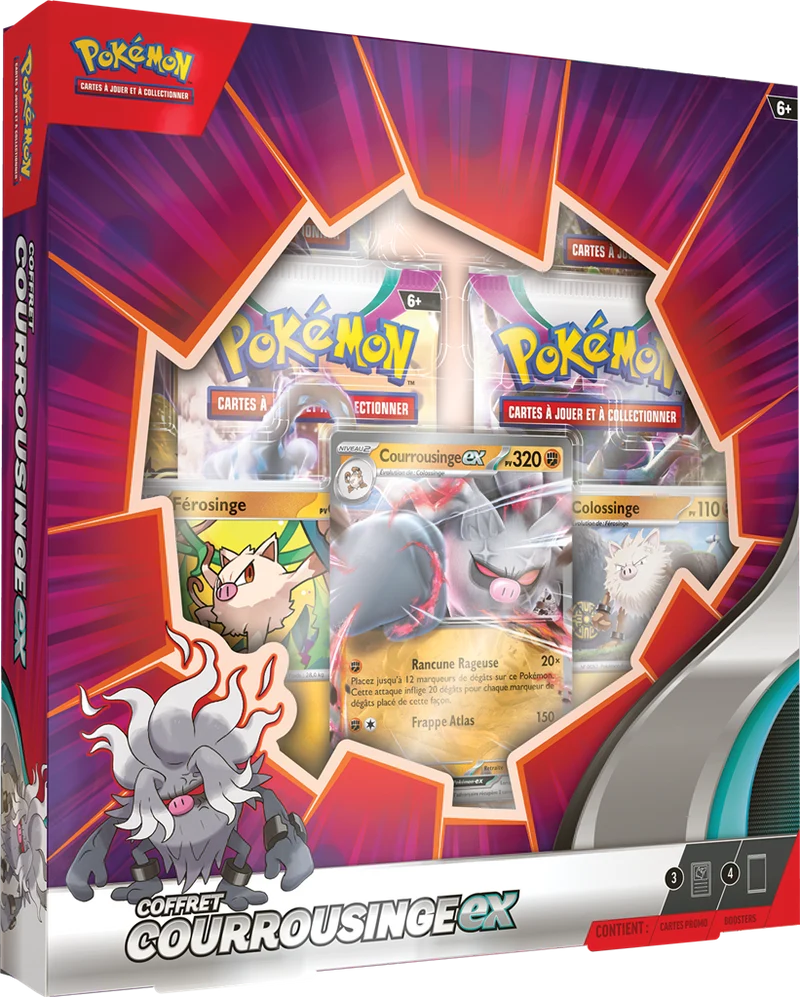 Pokemon coffret Courrousinge EX