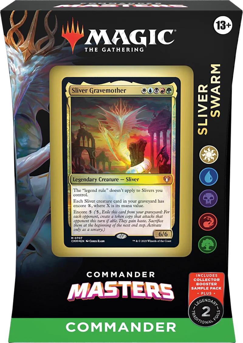 MTG Commander Masters Deck Essaim de Slivoides
