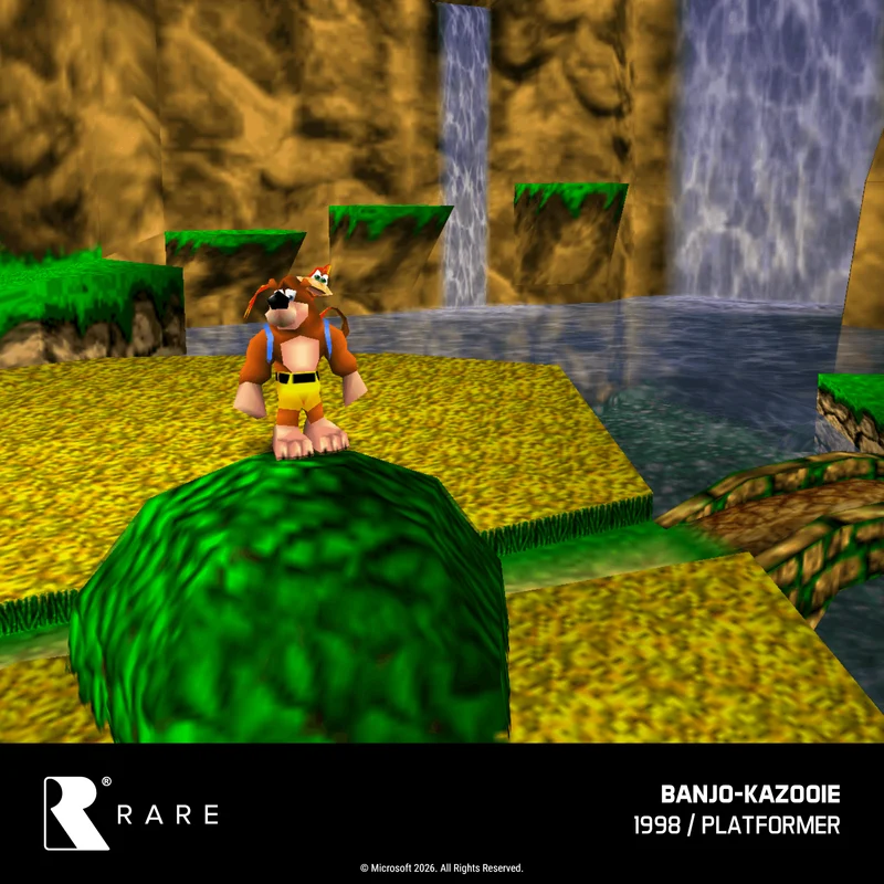 Blaze Evercade - Banjo-Kazooie Double Pack - Cartouche n°53