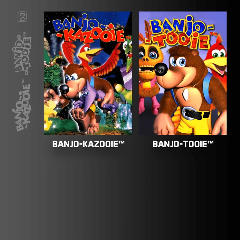 Blaze Evercade - Banjo-Kazooie Double Pack - Cartouche n°53