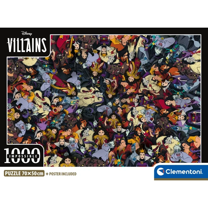 DISNEY VILLAINS - 1000 pièces