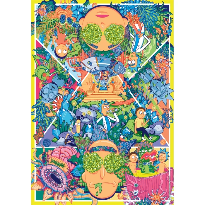 RICK & MORTY - 1000 pièces
